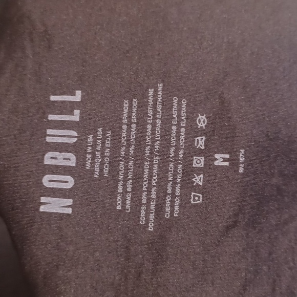 NOBULL Blue Sports Bra Size M - Picture 3 of 3